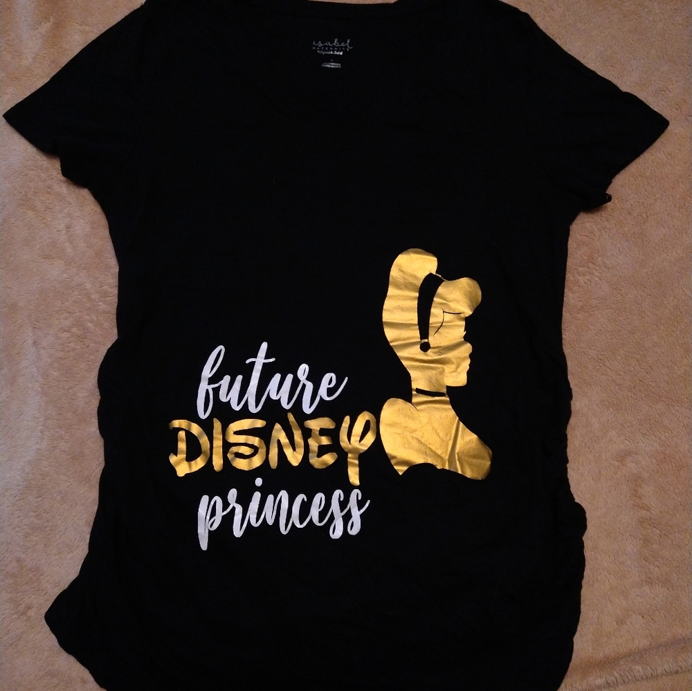 Isabel maternity Disney Cinderella princess maternity tshirts